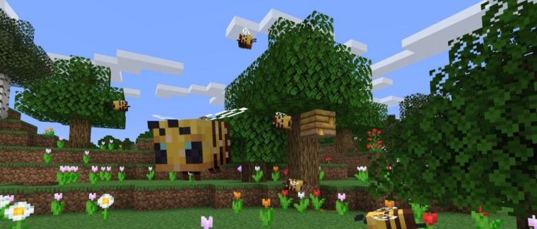 Minecraft dostaje nową aktualizację z pszczołami – nie tylko