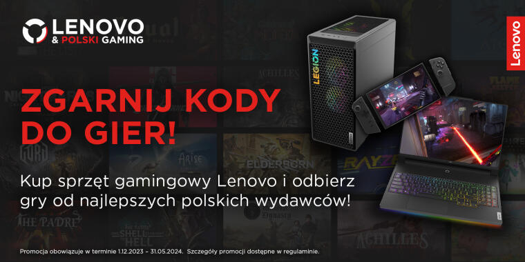 Lenovo wspiera Polski Gaming!