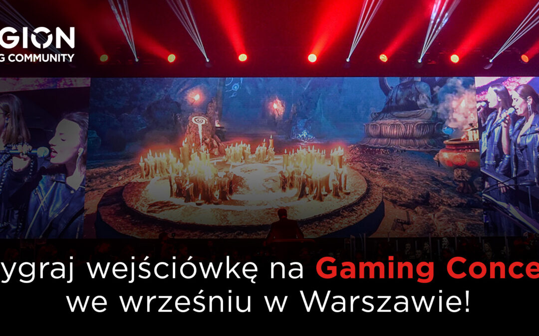 Nowy Konkurs na Lenovo Gaming Community: Wygraj wejściówkę na Gaming Concert!