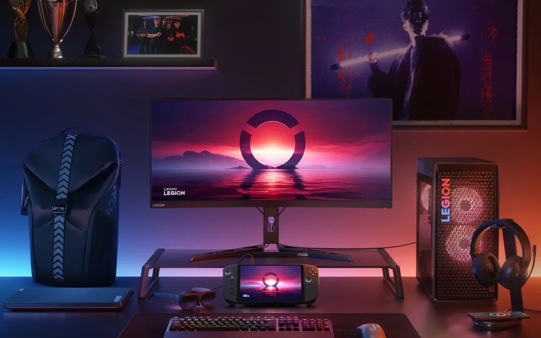 Lenovo Legion: nowe monitory i akcesoria, które zmieniają zasady gry!