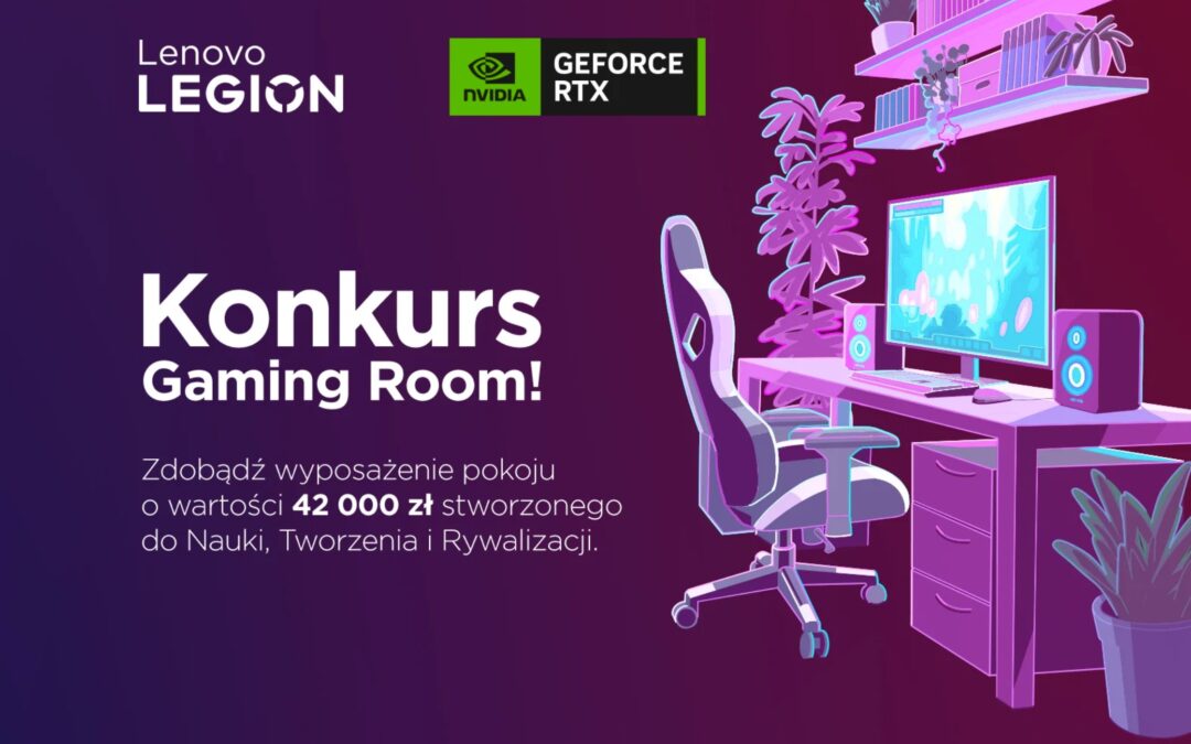 Ucz się. Twórz. Rywalizuj. Z Lenovo Legion i NVIDIA GeForce RTX 50