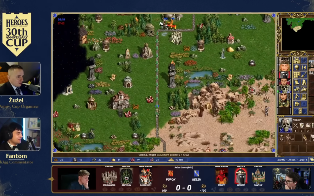 Pupok zwycięża w jubileuszowym turnieju z okazji 30-lecia Heroes of Might and Magic!