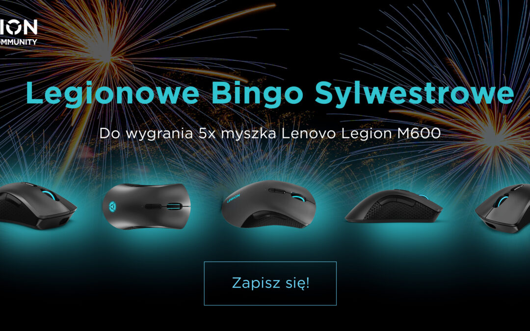 Sylwestrowy konkurs w&nbsp;Lenovo Gaming Community