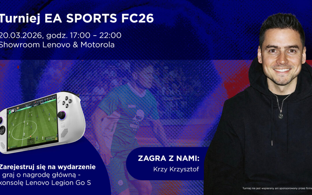 Serdecznie zapraszamy Was na&nbsp;kolejny Gamingowy Piątek w&nbsp;naszym warszawskim Showroomie Lenovo & Motorola!